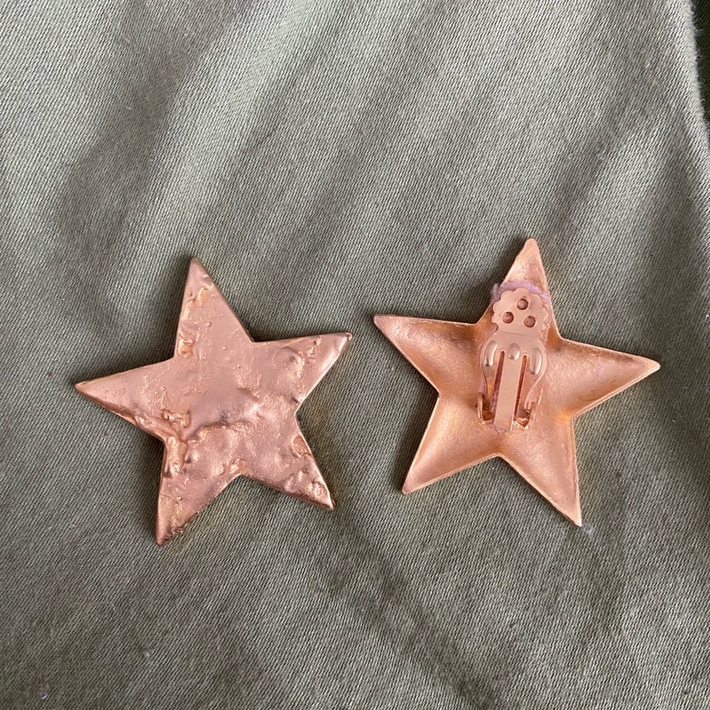 Vintage clip on stars